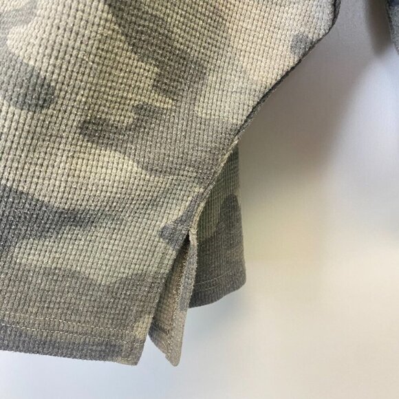 Promesa Camo Dolman Sleeve Waffle Knit Top - Picture 8 of 10